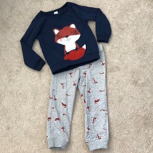 Carters 4T Sweatshirt/pant Set